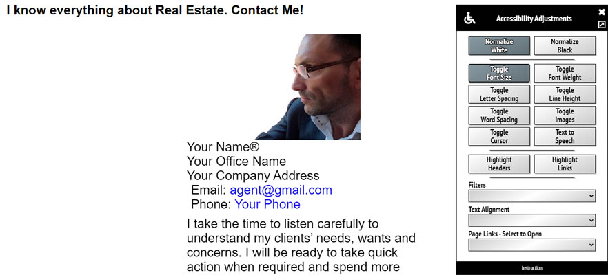 Modo de Cambio de Tamaño de Fuente