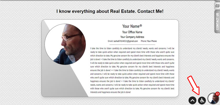 Posición del Icono del Widget